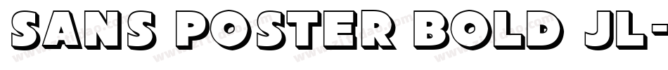 Sans Poster Bold JL字体转换